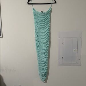 AFRM strapless rhinestone dress size medium.